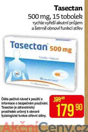 Tasectan 500 mg, 15 tobolek 