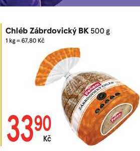 Chléb Zábrdovický BK 500 g