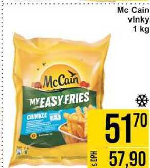 Mc Cain vlnky, 1 kg 