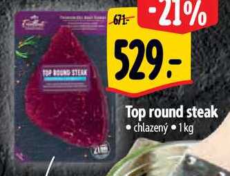 Top round steak, 1 kg