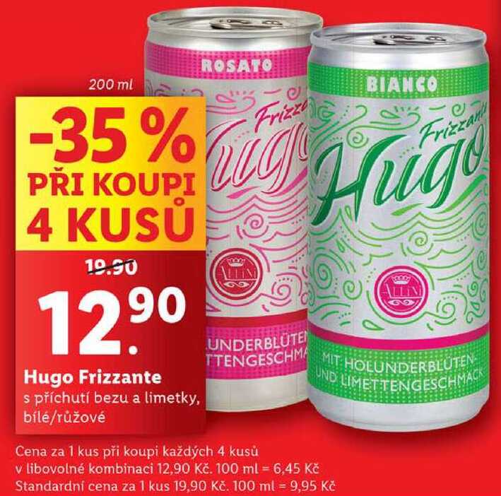 Hugo Frizzante, 200 ml