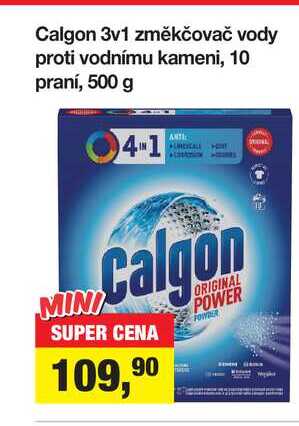 Calgon 4v1 změkčovač vody v prášku 500g