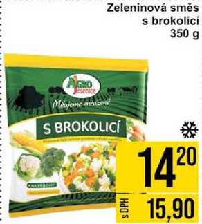 Zeleninová směs s brokolicí, 350 g 