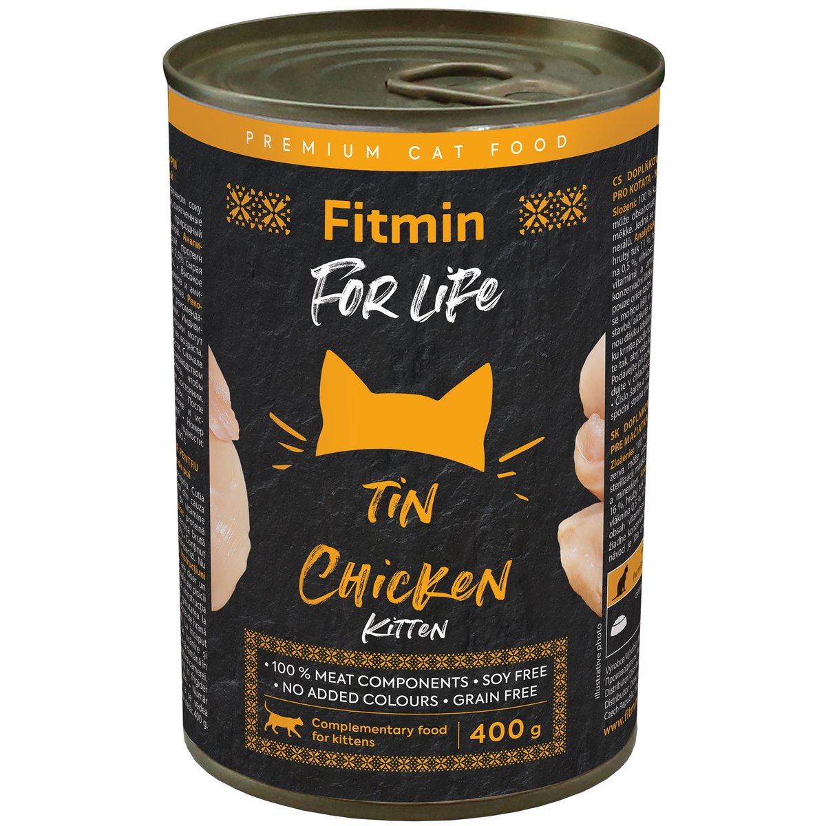 Fitmin For Life konzerva pro koťata drůbeží