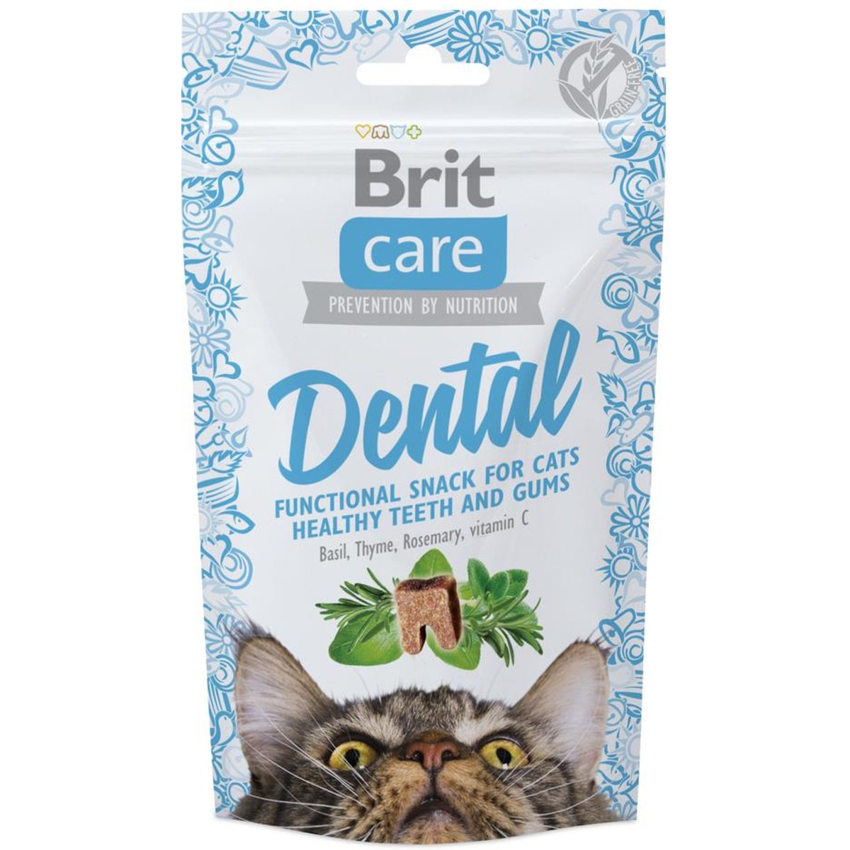 Brit Care Snack Dental pro kočky