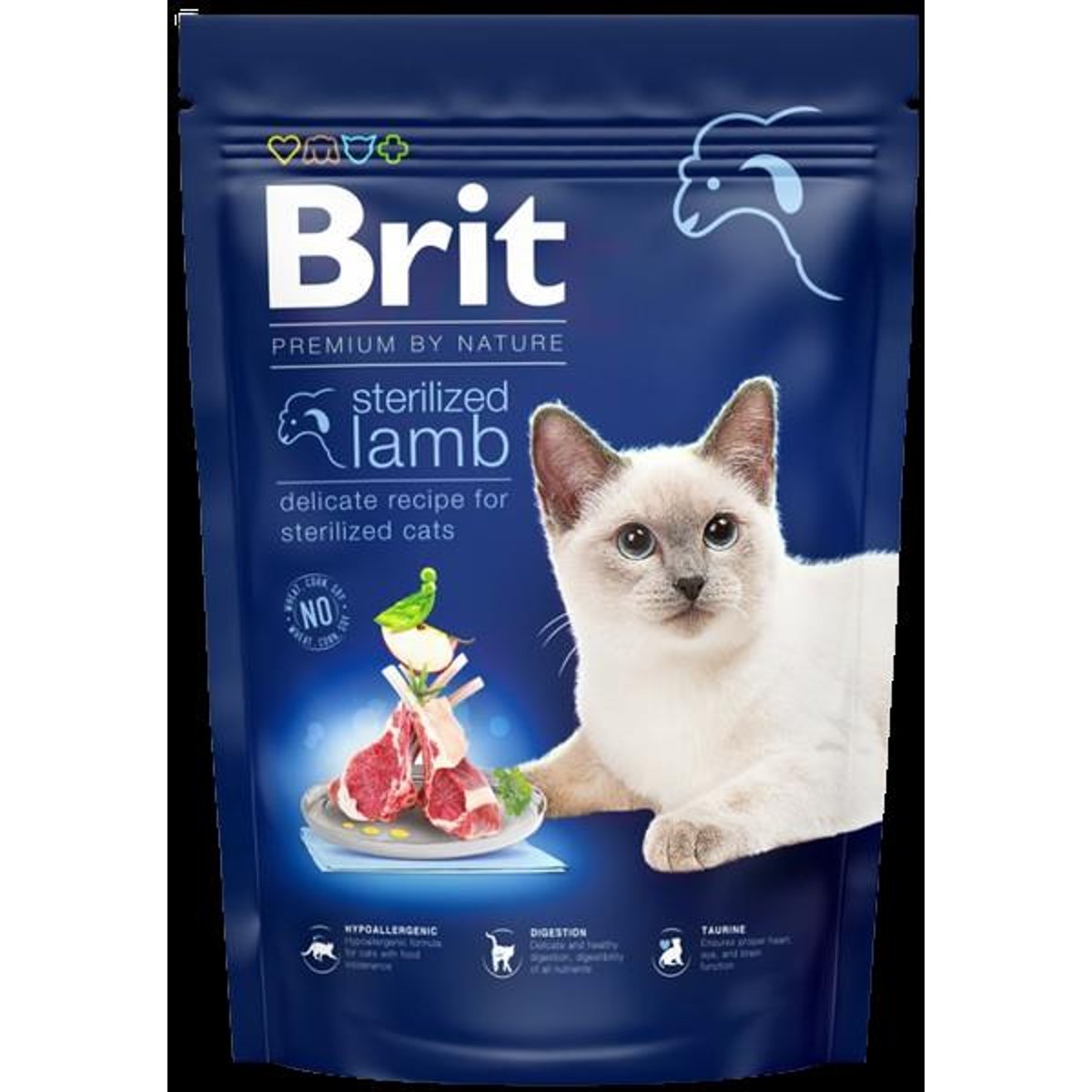 Brit Premium by Nature Sterilized Lamb pro kočky
