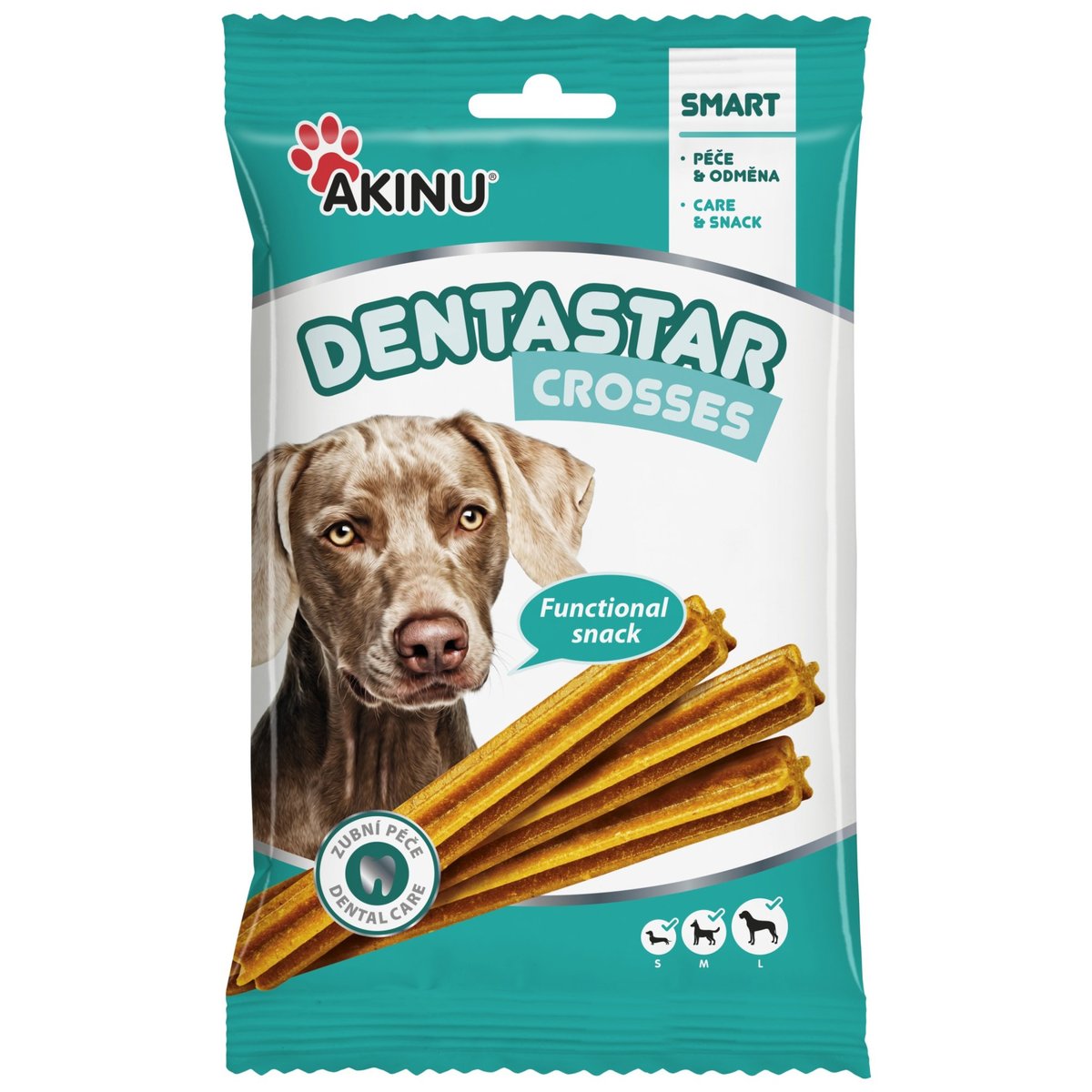 Akinu Dentastar žvýkací tyčky pro psy