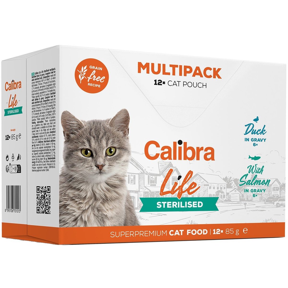 Calibra Cat Life kapsičky pro kastrované kočky (12×85 g)