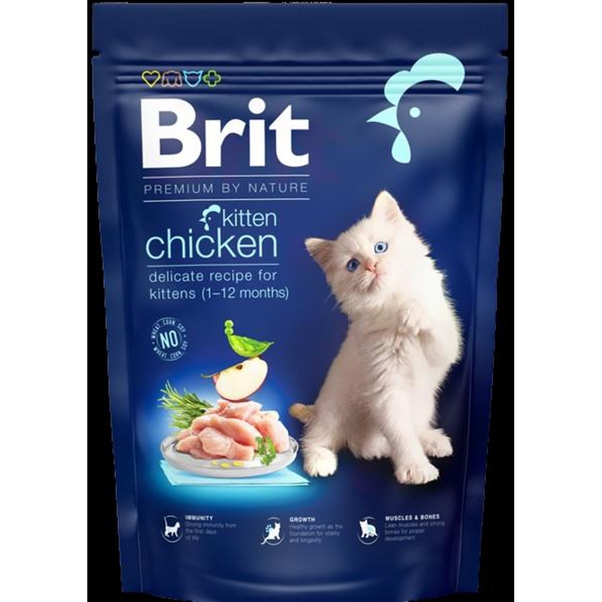 Brit Premium by Nature Kitten Chicken pro kočky