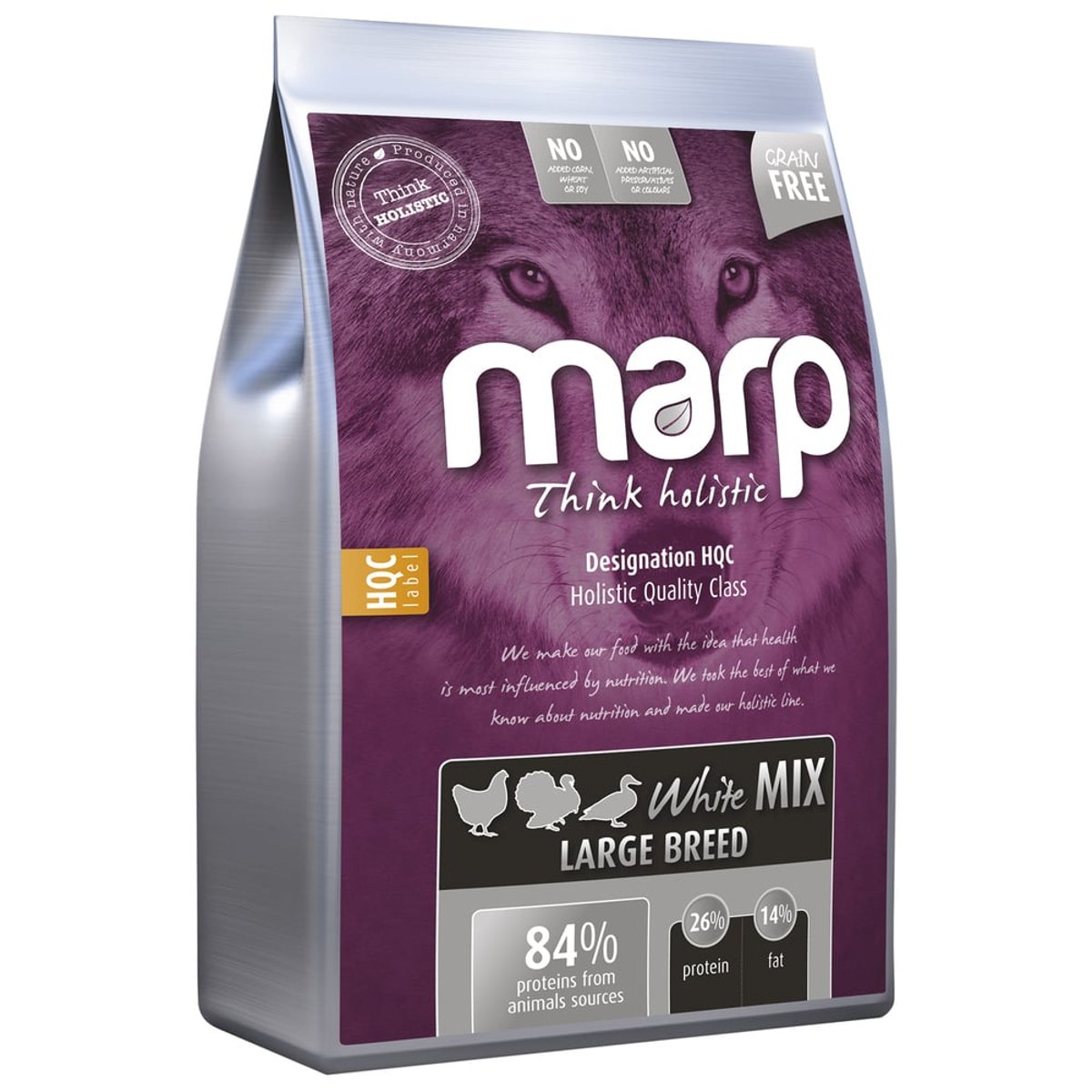 Marp Holistic White Mix krmivo pro velká plemena psů