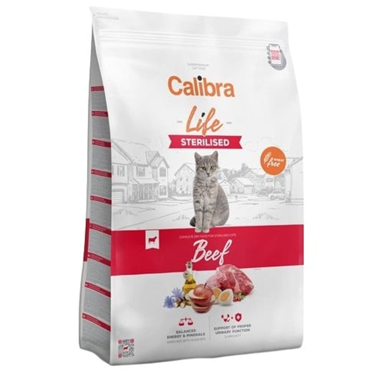 Calibra Life granule pro kastrované kočky s hovězím