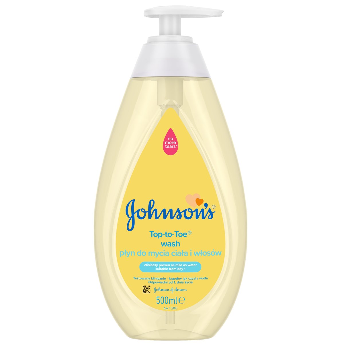 Johnson's® Mycí gel pro tělo a vlásky