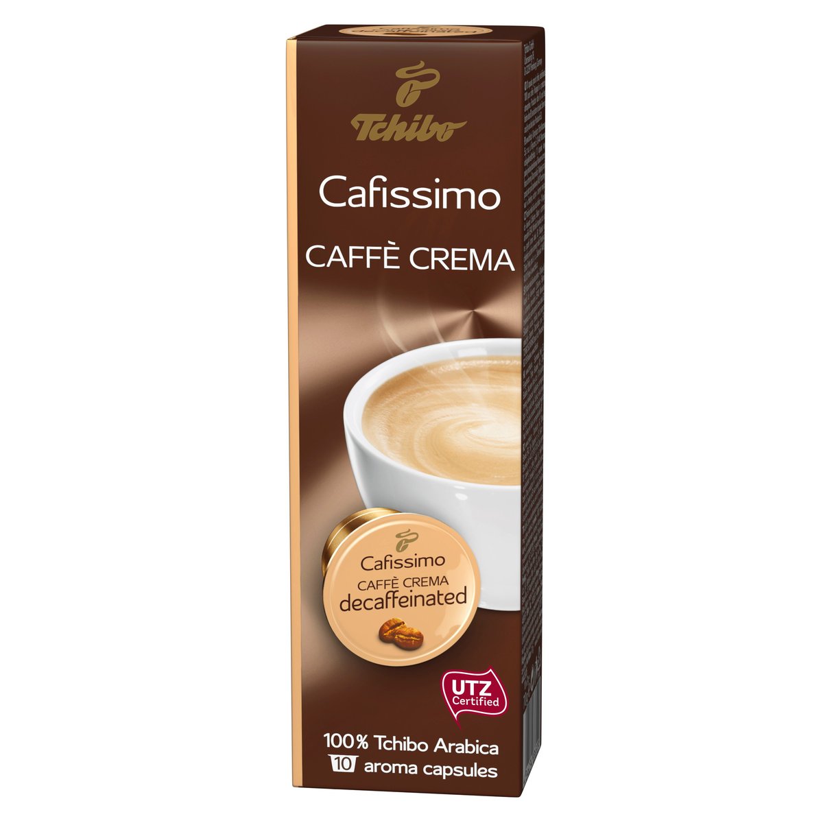 Tchibo Cafissimo Caffé Crema Decaffeinated