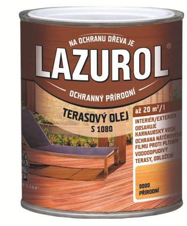 LAZUROL olej terasový S1080,