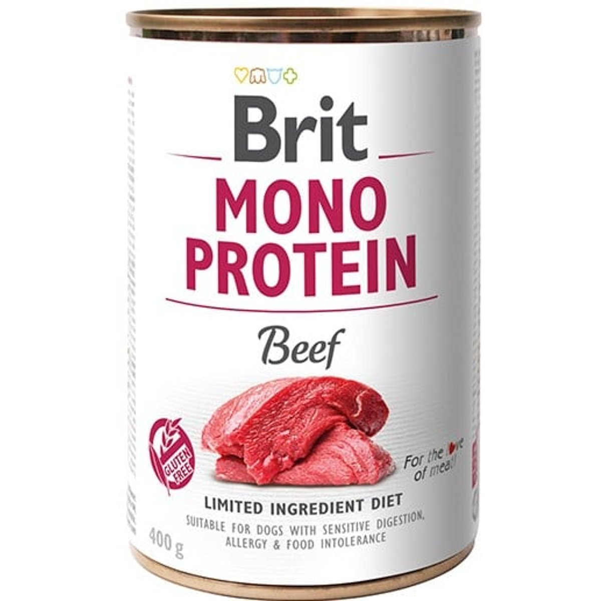 Brit Mono protein Konzerva pro psy – hovězí