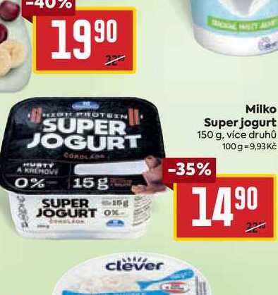 Milko Super jogurt 150 g