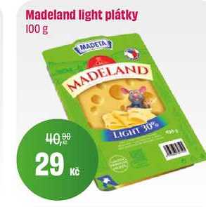 Madeland light plátky 100 g