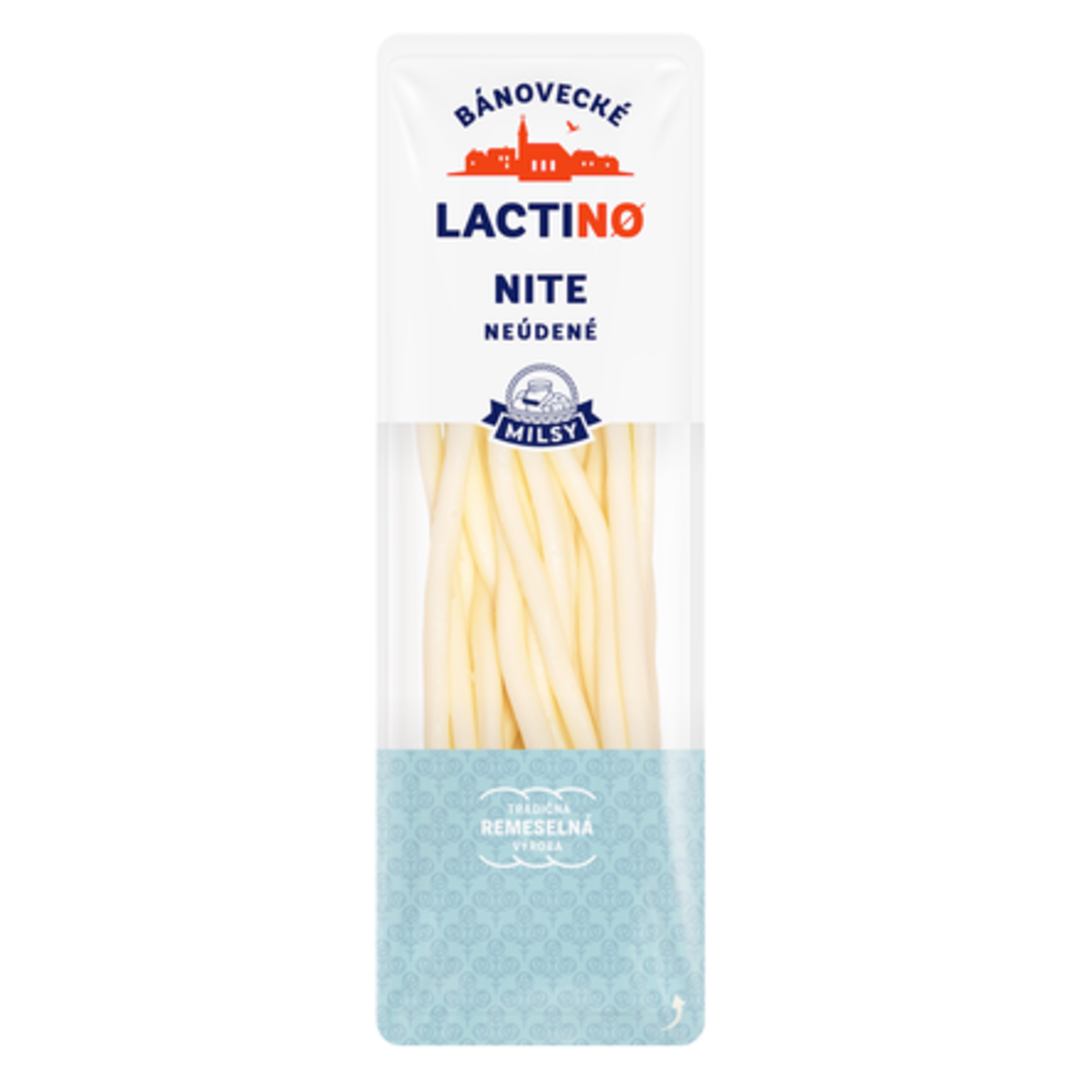 Milsy Lactino Bánovecké sýrové nitě neuzené bez laktózy