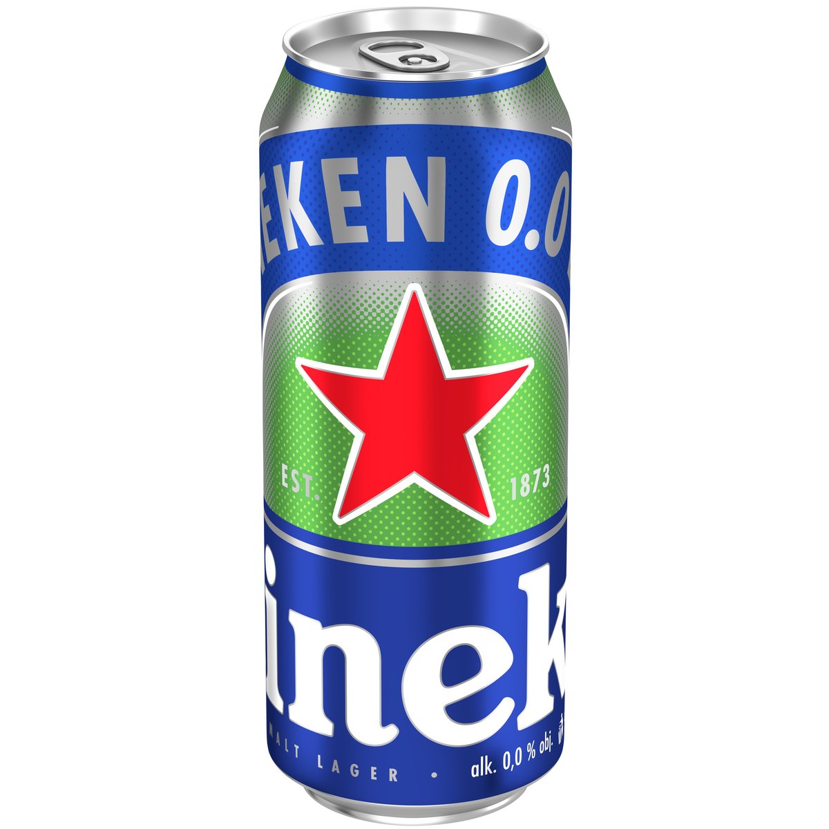 Heineken 0,0% světlé nealko plech