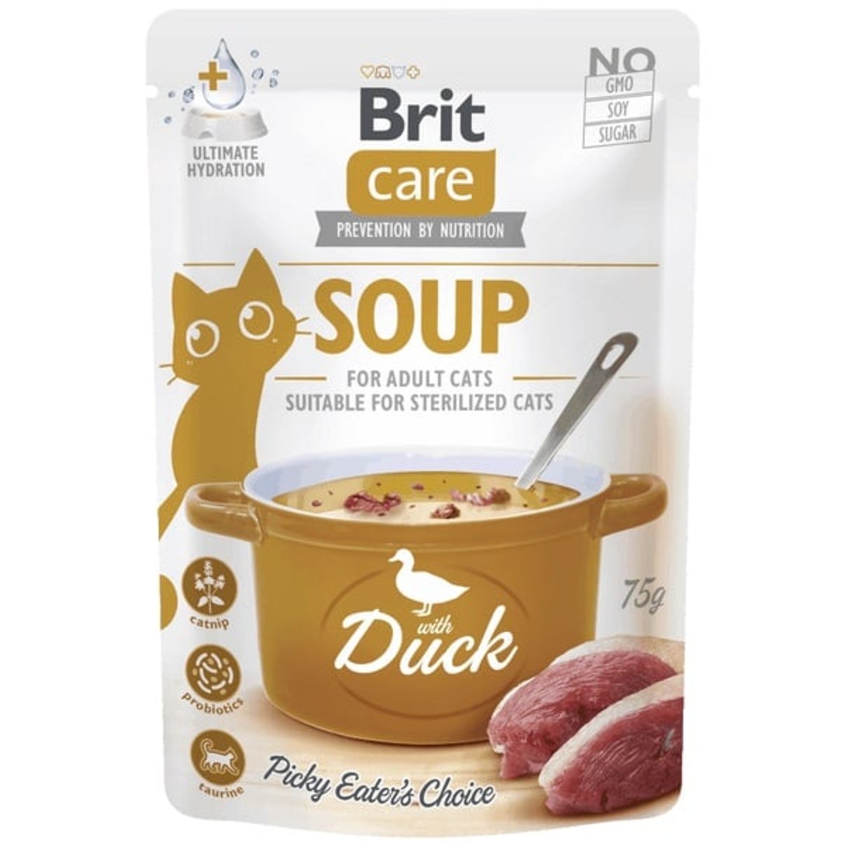 Brit Care Duck polévka pro kočky
