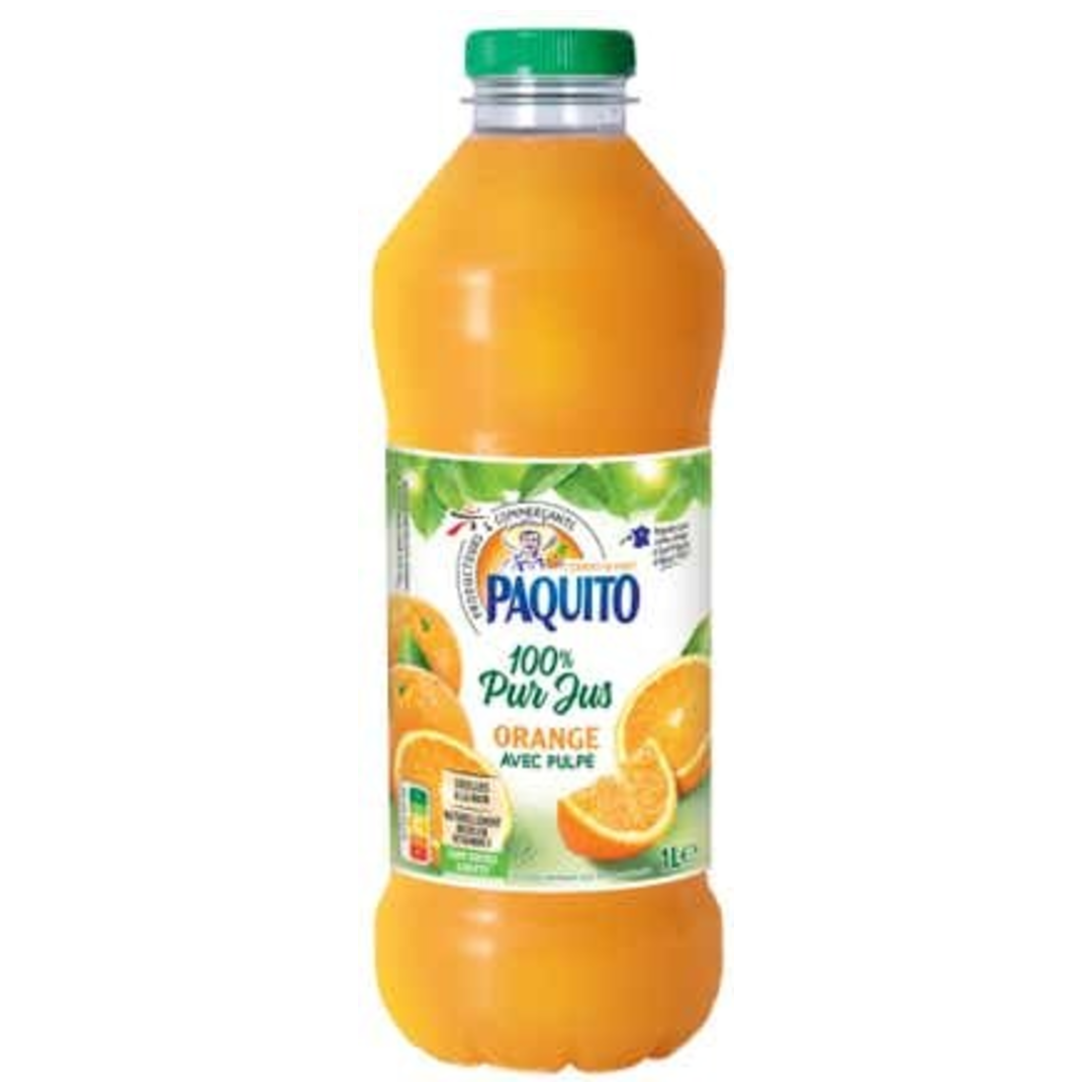 Paquito Pomerančový džus s dužinou 100%