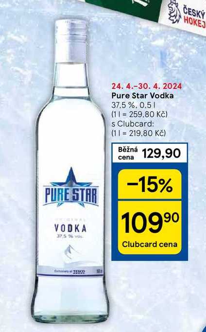 Pure Star Vodka v akci