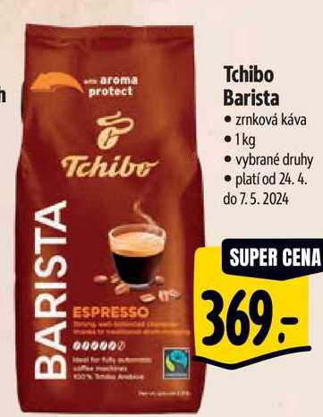Tchibo Barista zrnková káva, 1 kg