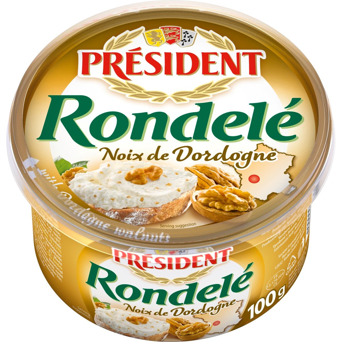 Président Rondelé s vlašskými ořechy