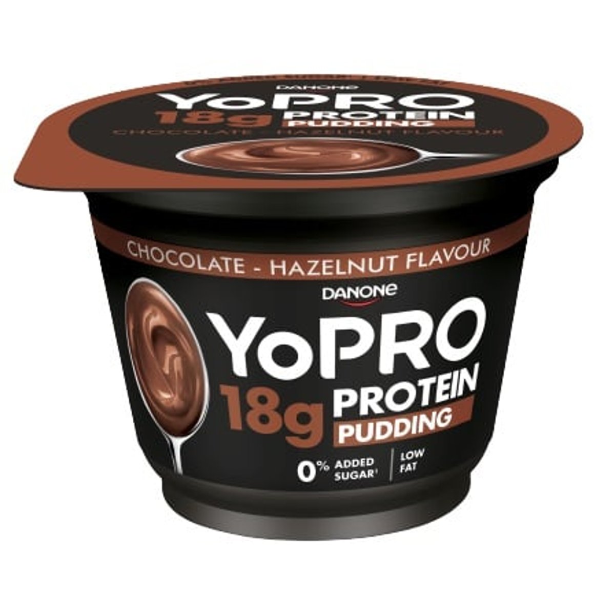 Danone YoPRO Protein puding s čokoládovo-lískooříškovou příchutí