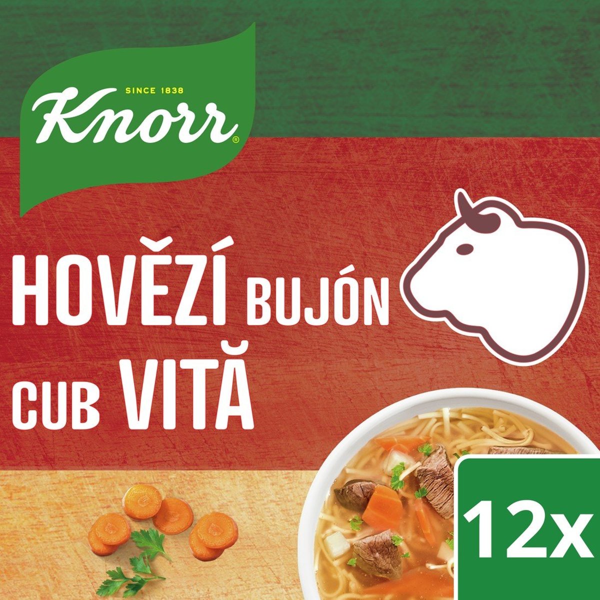 Knorr Bujón Hovězí 6l (12x10g)