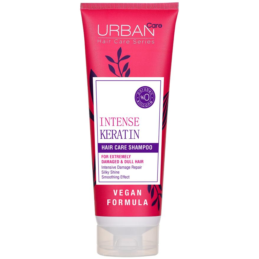 Urban Care Intense Keratin, regenerační šampon na vlasy, 250 ml