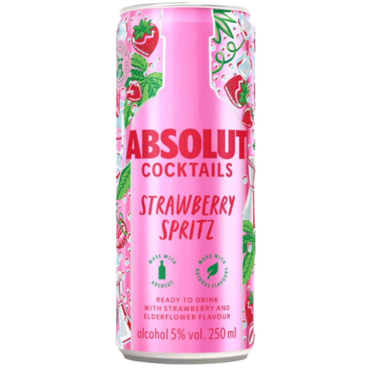 Absolut Cocktail Strawberry Spritz 5% plech