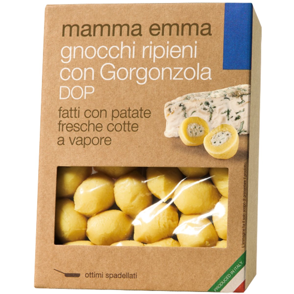 Mamma Emma Gnocchi plněné gorgonzolou DOP z čerstvých brambor
