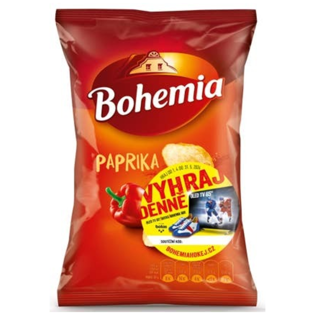 Bohemia chips paprika