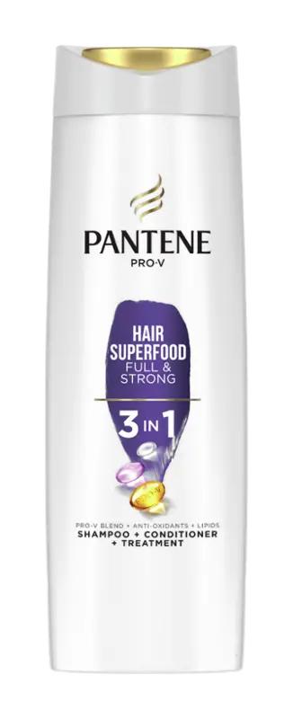 Pantene Šampon, balzám a maska Pro-V Superfood 3v1, 360 ml