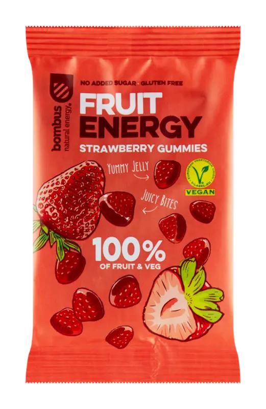 Bombus Ovocné kousky Fruit Energy jahoda, 35 g