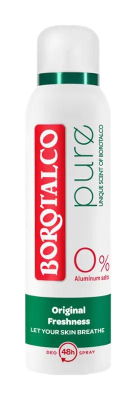 Borotalco Deodorant sprej pro ženy Pure Original, 150 ml