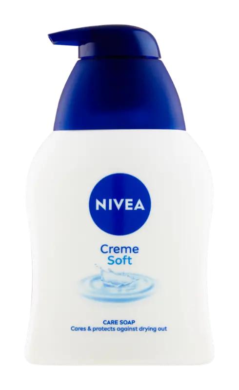 NIVEA Krémové tekuté mýdlo Creme Soft, 250 ml