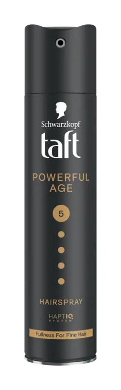 Taft Lak pro jemné a řídnoucí vlasy Powerful Age, 250 ml