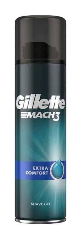 Gillette Gel na holení Mach3 Extra Comfort, 200 ml