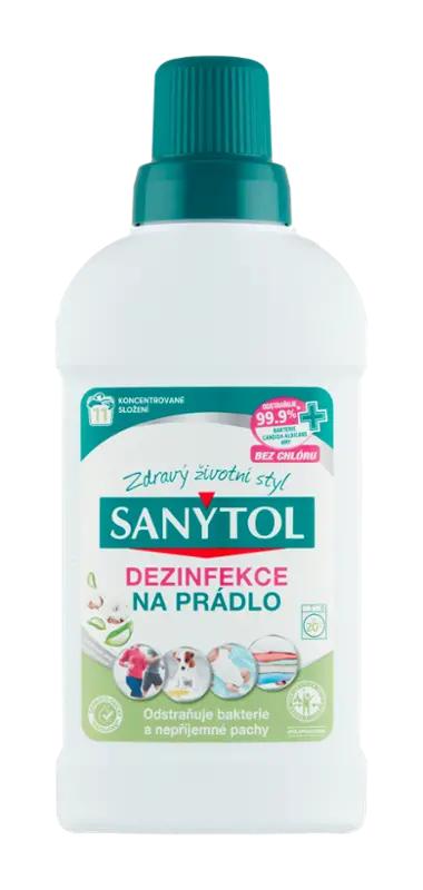 Sanytol Dezinfekce na prádlo s vůní aloe vera & květů bavlny, 500 ml