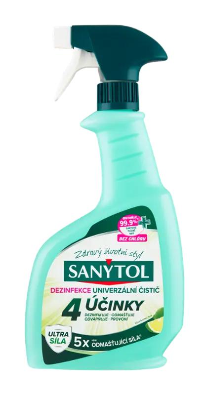 Sanytol Dezinfekce, univerzální čistič s vůní limetky, 500 ml