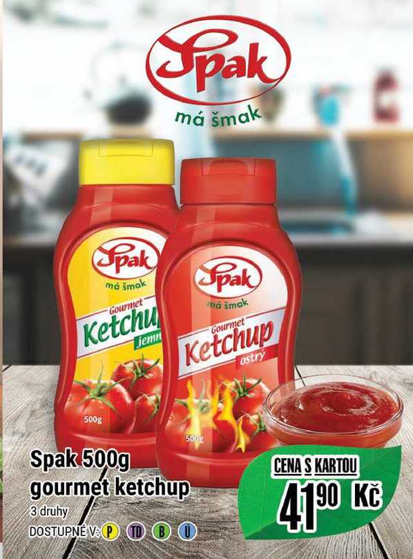 Spak 500g gourmet ketchup 
