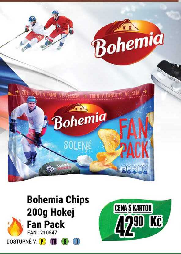 Bohemia Chips 200g 
