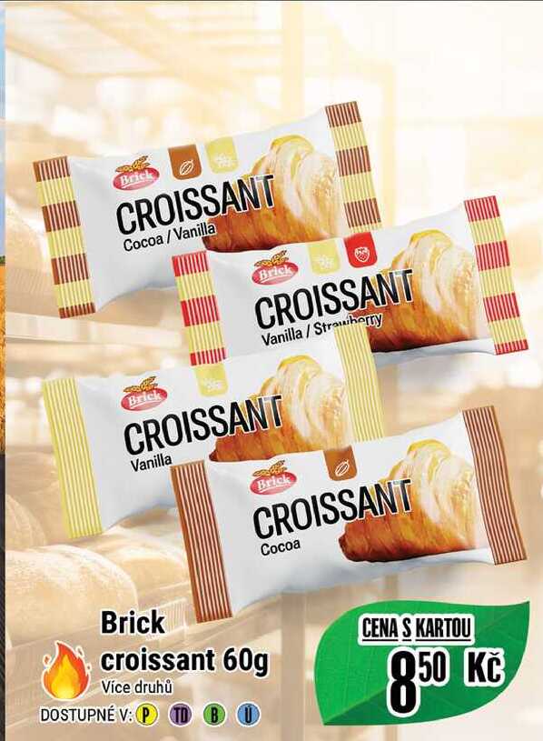 Brick croissant 60g 