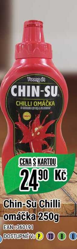 Chin-Su Chilli omáčka 250g 