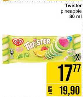 Twister pineapple 80 ml