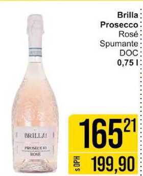 Brilla Prosecco Rosé Spumante DOC 0,75l