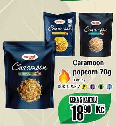 Caramoon popcorn 70g  