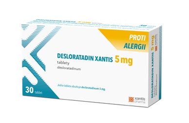 Desloratadin RÝMA Xantis 5 mg 30 tablet